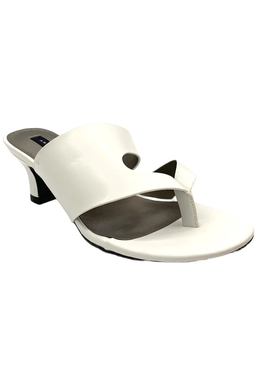 Masseys Women's Arden Heels White - Wide